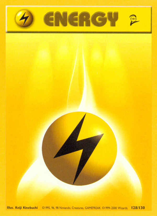 Lightning Energy (128/130) [Base Set 2] | Eastridge Sports Cards & Games