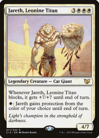 Jareth, Leonine Titan [Commander 2015] | Eastridge Sports Cards & Games
