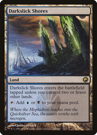 Darkslick Shores [Scars of Mirrodin] | Eastridge Sports Cards & Games