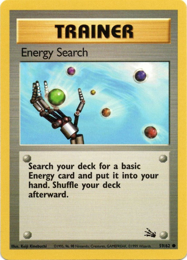 Energy Search (59/62) [Fossil Unlimited] | Eastridge Sports Cards & Games