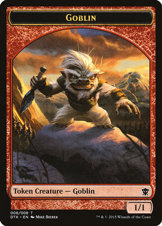 Goblin Token [Dragons of Tarkir Tokens] | Eastridge Sports Cards & Games