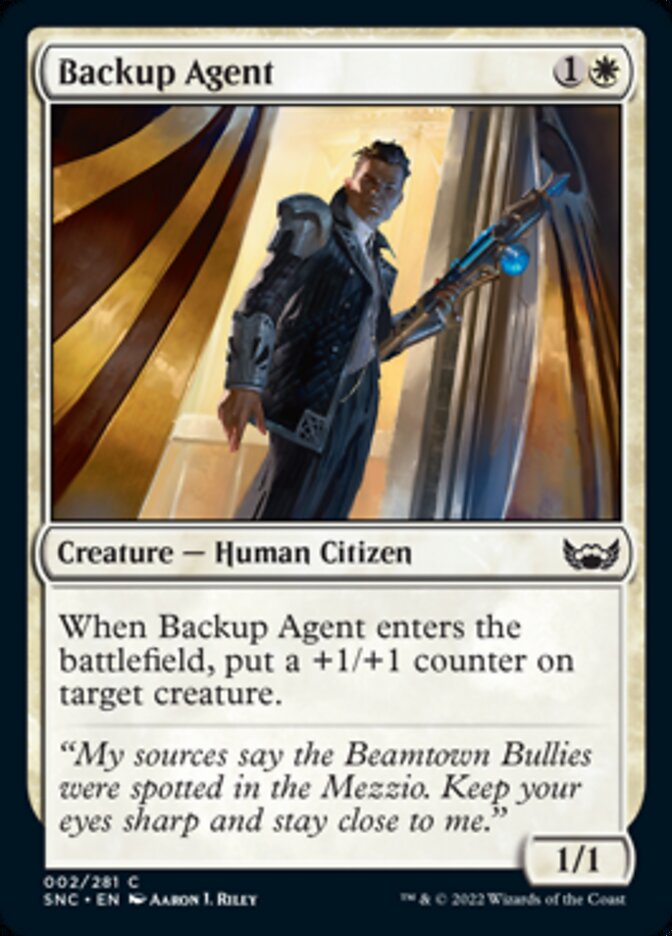 Backup Agent [Streets of New Capenna] | Eastridge Sports Cards & Games