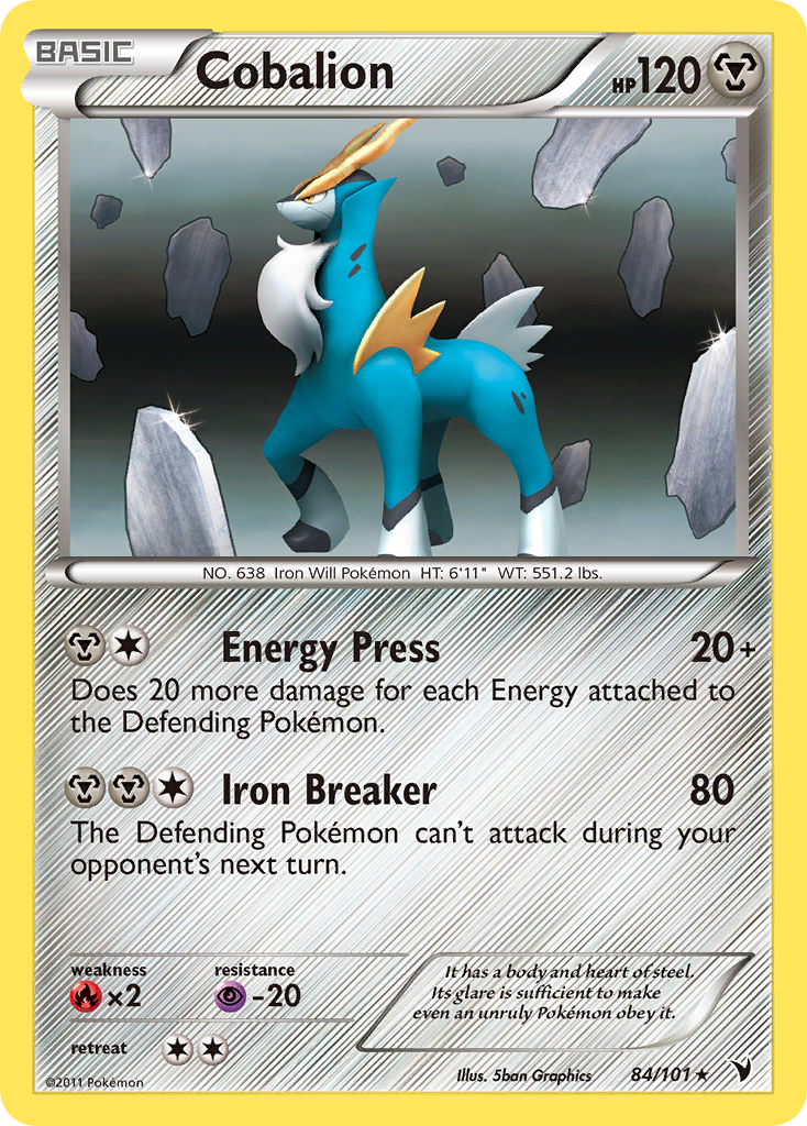 Cobalion (84/101) [Black & White: Noble Victories] | Eastridge Sports Cards & Games