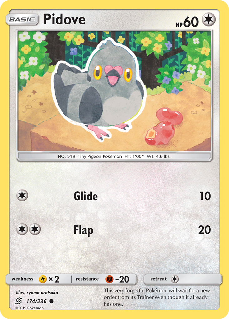 Pidove (174/236) [Sun & Moon: Unified Minds] | Eastridge Sports Cards & Games