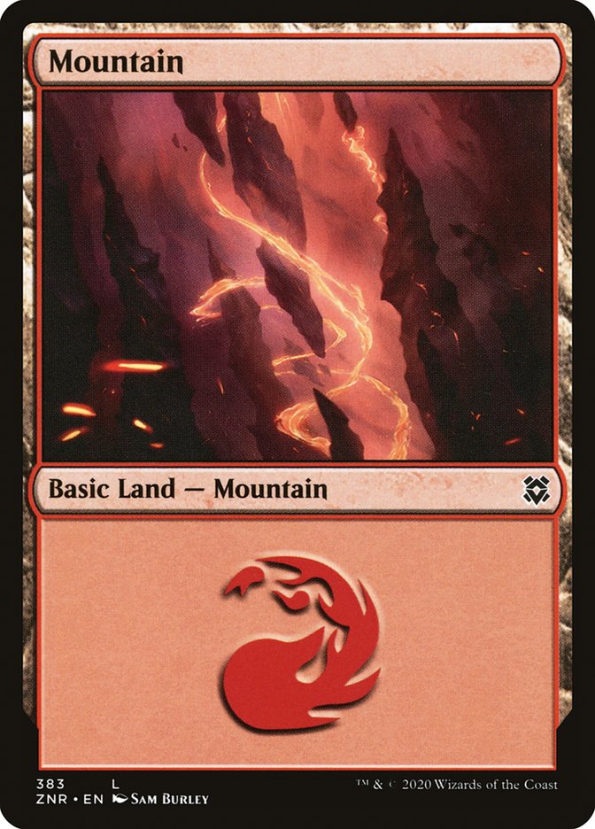 Mountain (383) [Zendikar Rising] | Eastridge Sports Cards & Games