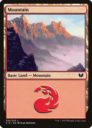 Mountain (338) [Commander 2015] | Eastridge Sports Cards & Games