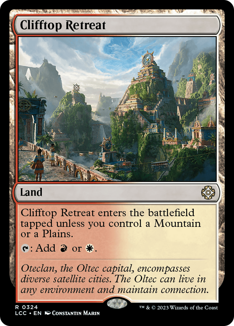 Clifftop Retreat [The Lost Caverns of Ixalan Commander] | Eastridge Sports Cards & Games