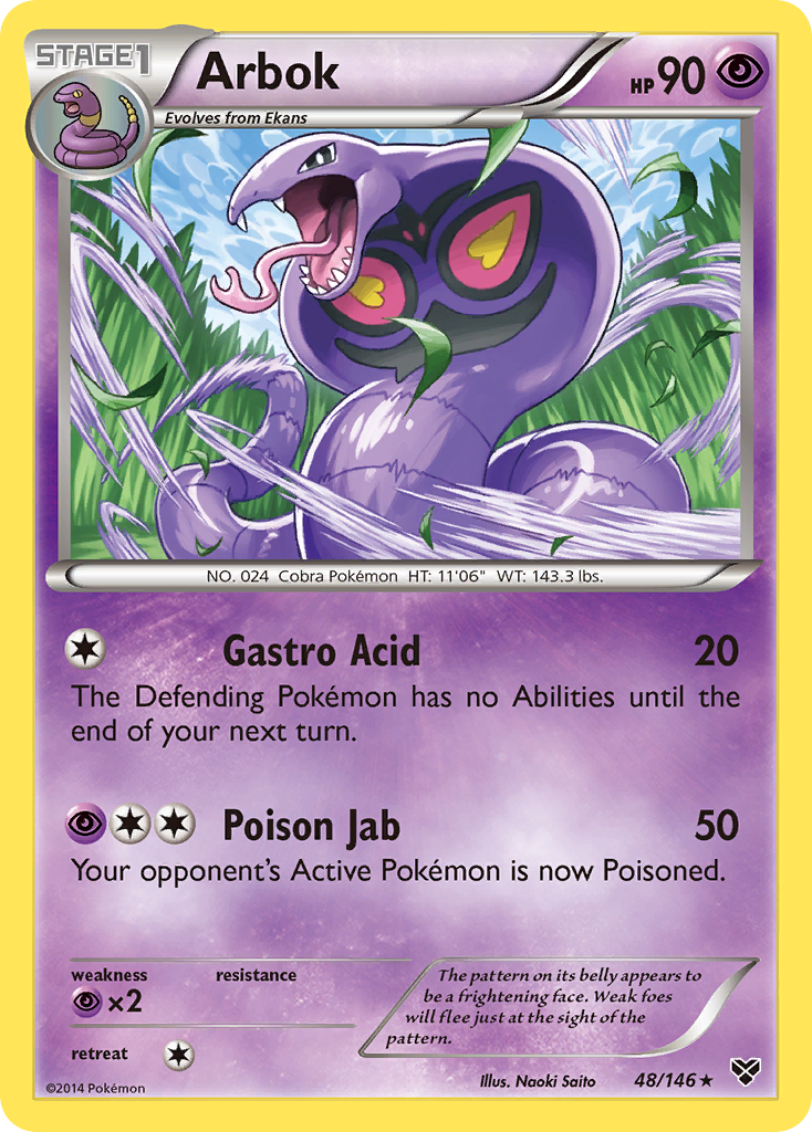 Arbok (48/146) [XY: Base Set] | Eastridge Sports Cards & Games