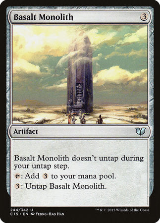 Basalt Monolith [Commander 2015] | Eastridge Sports Cards & Games