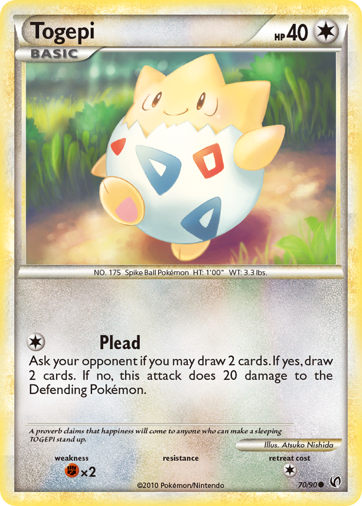 Togepi (70/90) [HeartGold & SoulSilver: Undaunted] | Eastridge Sports Cards & Games