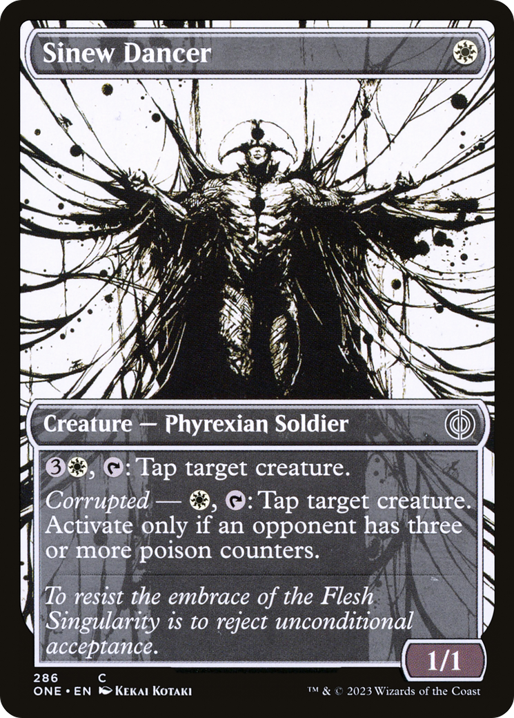 Sinew Dancer (Showcase Ichor) [Phyrexia: All Will Be One] | Eastridge Sports Cards & Games