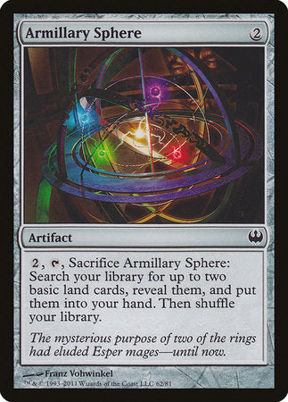 Armillary Sphere [Duel Decks: Knights vs. Dragons] | Eastridge Sports Cards & Games