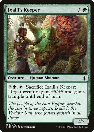 Ixalli's Keeper [Ixalan] | Eastridge Sports Cards & Games