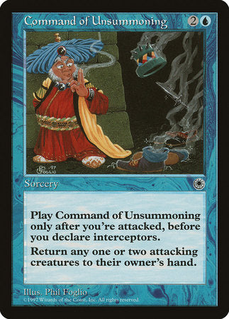 Command of Unsummoning [Portal] | Eastridge Sports Cards & Games