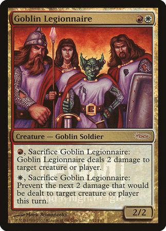 Goblin Legionnaire [Friday Night Magic 2007] | Eastridge Sports Cards & Games