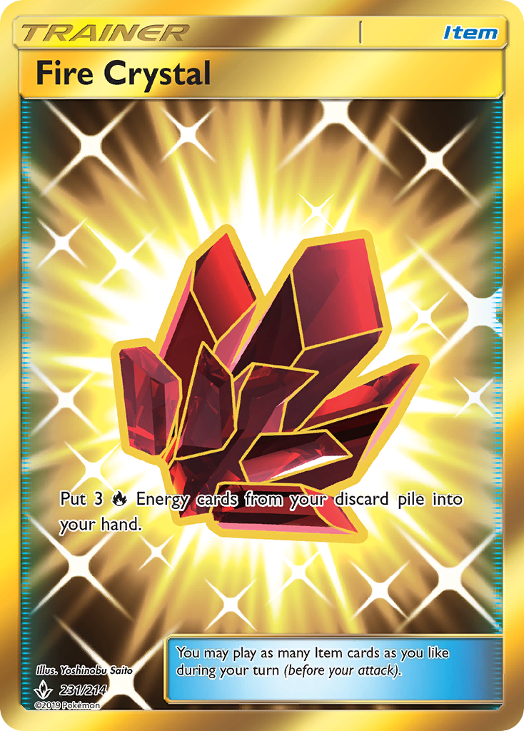 Fire Crystal (231/214) [Sun & Moon: Unbroken Bonds] | Eastridge Sports Cards & Games