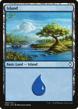 Island (286) [Commander Anthology Volume II] | Eastridge Sports Cards & Games