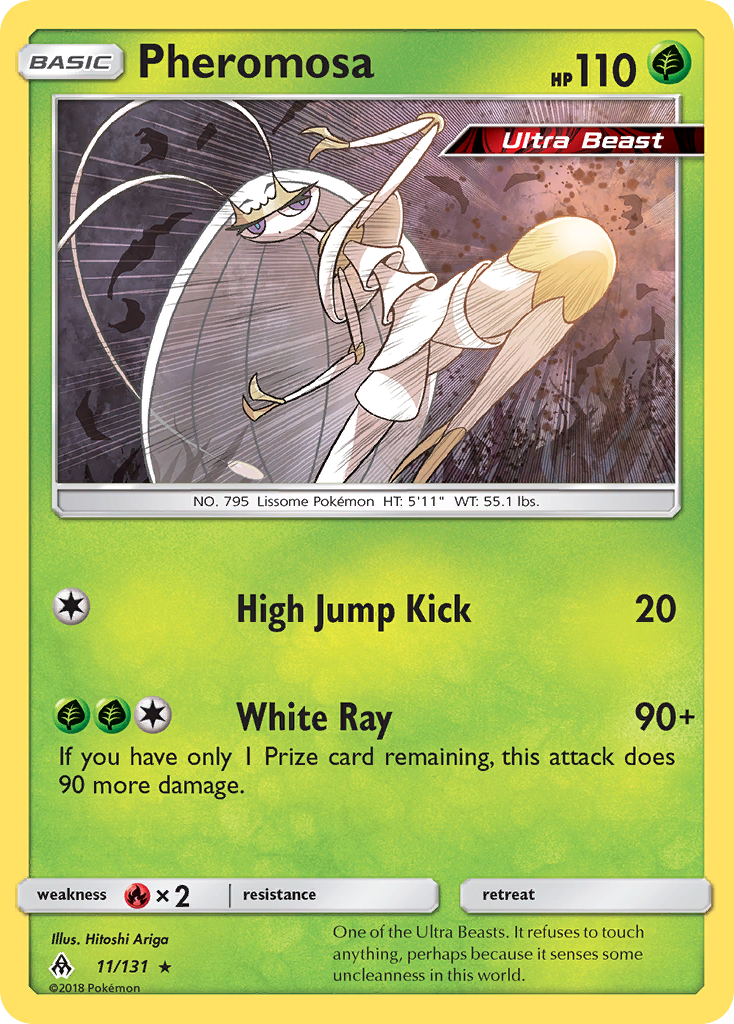 Pheromosa (11/131) [Sun & Moon: Forbidden Light] | Eastridge Sports Cards & Games