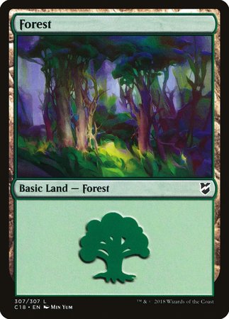 Forest (307) [Commander 2018] | Eastridge Sports Cards & Games