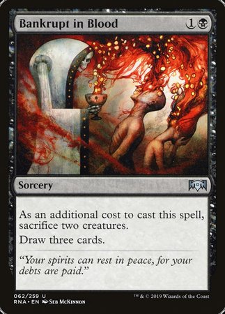 Bankrupt in Blood [Ravnica Allegiance] | Eastridge Sports Cards & Games