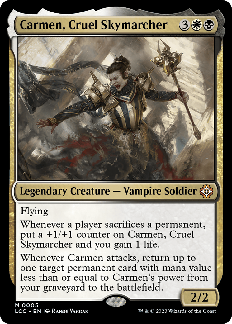 Carmen, Cruel Skymarcher [The Lost Caverns of Ixalan Commander] | Eastridge Sports Cards & Games