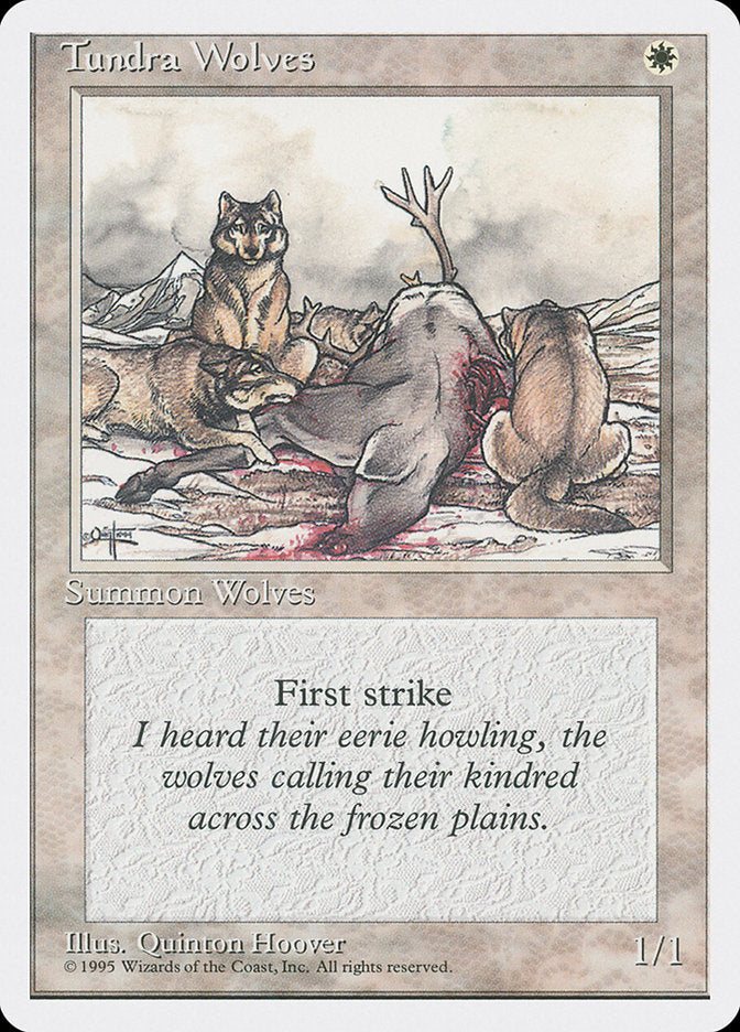 Tundra Wolves [Fourth Edition] | Eastridge Sports Cards & Games