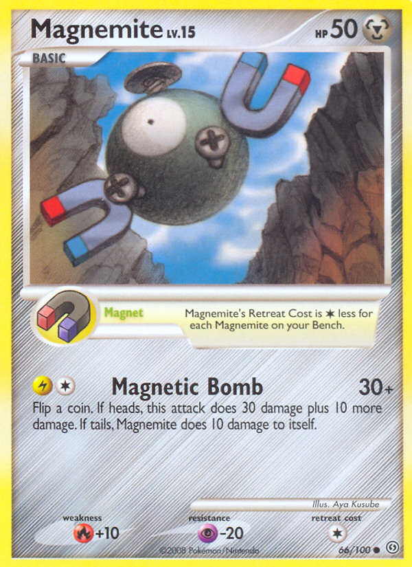 Magnemite (66/100) [Diamond & Pearl: Stormfront] | Eastridge Sports Cards & Games