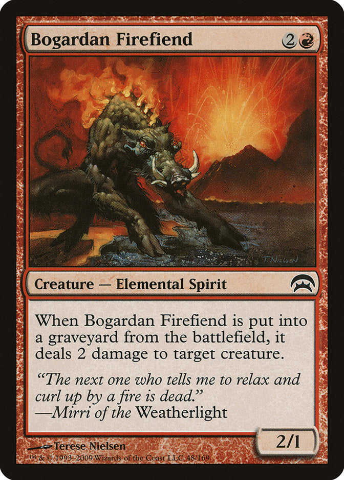 Bogardan Firefiend [Planechase] | Eastridge Sports Cards & Games