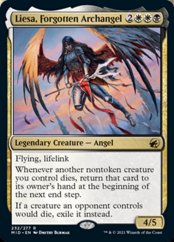 Liesa, Forgotten Archangel [Innistrad: Midnight Hunt] | Eastridge Sports Cards & Games
