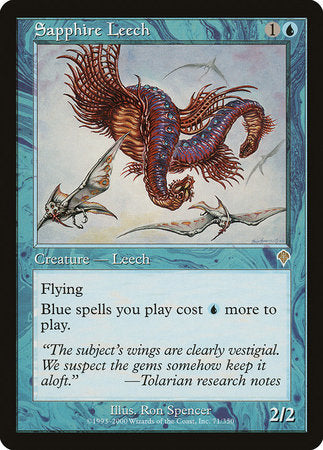 Sapphire Leech [Invasion] | Eastridge Sports Cards & Games