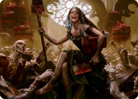 Gisa, Glorious Resurrector Art Card [Innistrad: Midnight Hunt Art Series] | Eastridge Sports Cards & Games