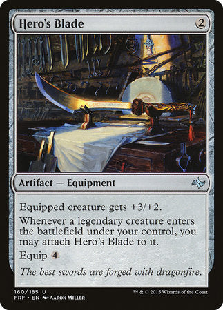 Hero's Blade [Fate Reforged] | Eastridge Sports Cards & Games