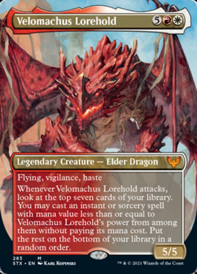 Velomachus Lorehold (Extended) [Strixhaven: School of Mages] | Eastridge Sports Cards & Games