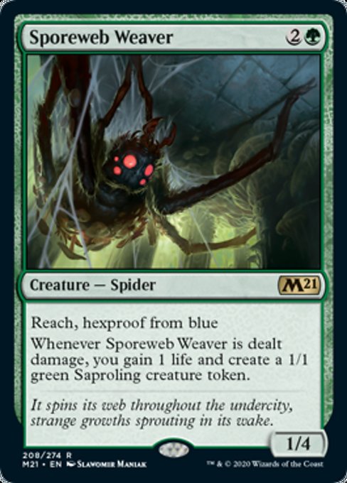 Sporeweb Weaver [Core Set 2021] | Eastridge Sports Cards & Games