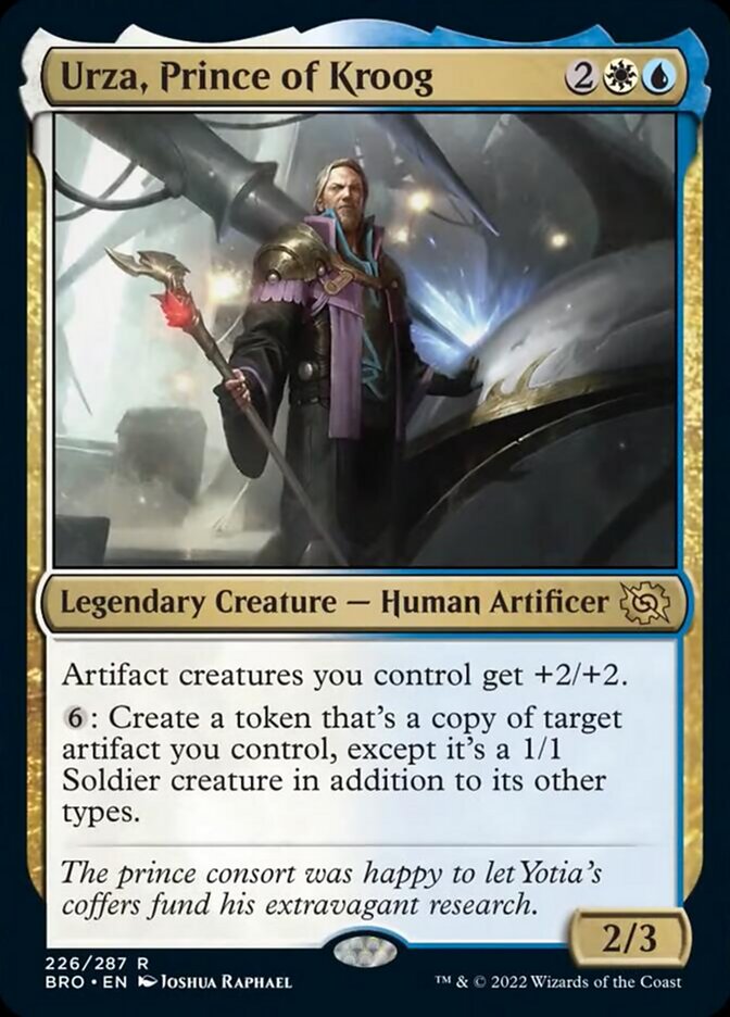 Urza, Prince of Kroog [The Brothers' War] | Eastridge Sports Cards & Games