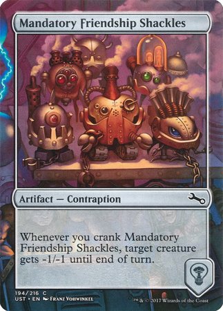 Mandatory Friendship Shackles [Unstable] | Eastridge Sports Cards & Games