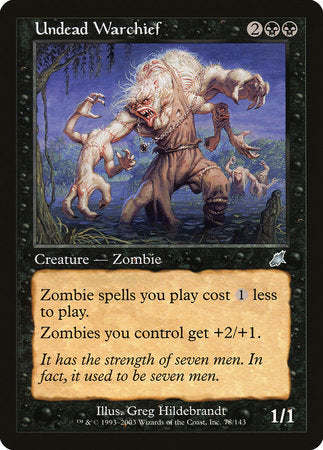 Undead Warchief [Scourge] | Eastridge Sports Cards & Games