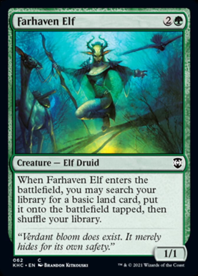 Farhaven Elf [Kaldheim Commander] | Eastridge Sports Cards & Games