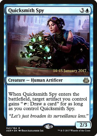 Quicksmith Spy [Aether Revolt Promos] | Eastridge Sports Cards & Games