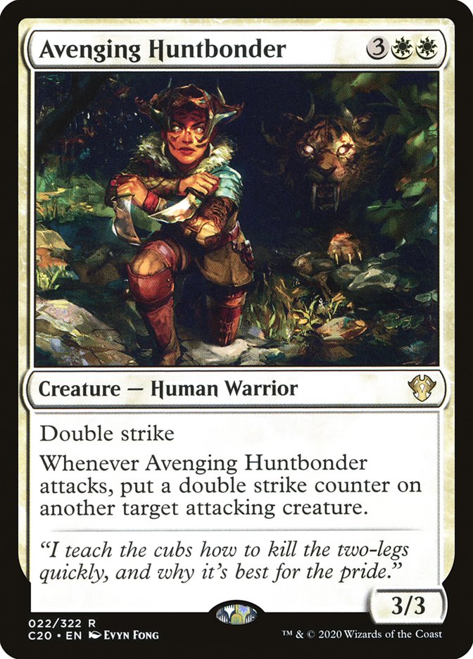 Avenging Huntbonder [Commander 2020] | Eastridge Sports Cards & Games
