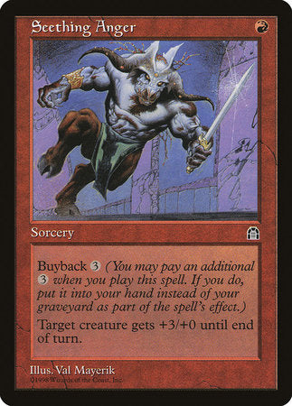 Seething Anger [Stronghold] | Eastridge Sports Cards & Games