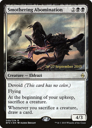 Smothering Abomination [Battle for Zendikar Promos] | Eastridge Sports Cards & Games