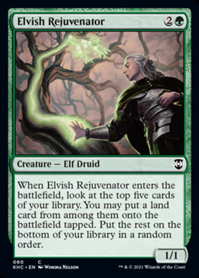 Elvish Rejuvenator [Kaldheim Commander] | Eastridge Sports Cards & Games