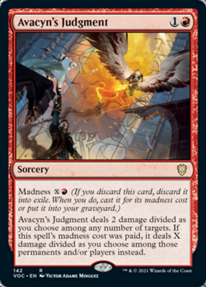 Avacyn's Judgment [Innistrad: Crimson Vow Commander] | Eastridge Sports Cards & Games