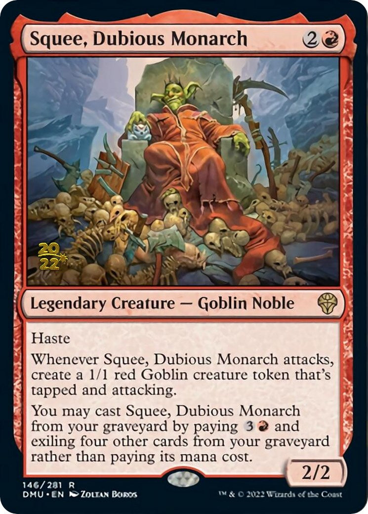 Squee, Dubious Monarch [Dominaria United Prerelease Promos] | Eastridge Sports Cards & Games