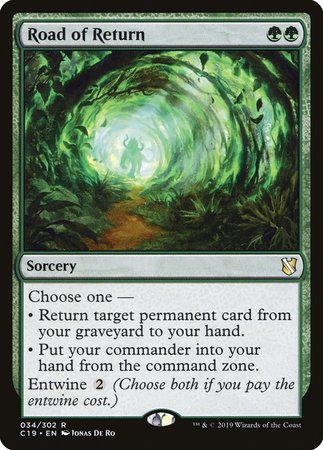 Road of Return [Commander 2019] | Eastridge Sports Cards & Games