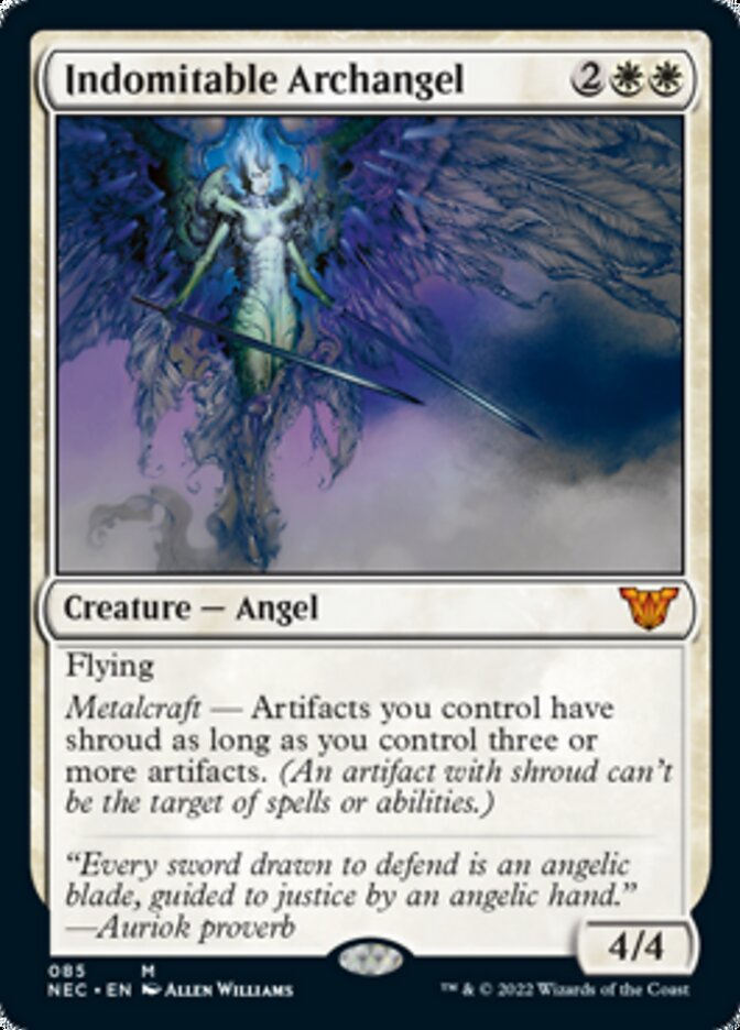 Indomitable Archangel [Kamigawa: Neon Dynasty Commander] | Eastridge Sports Cards & Games