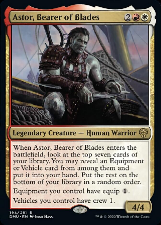 Astor, Bearer of Blades [Dominaria United] | Eastridge Sports Cards & Games