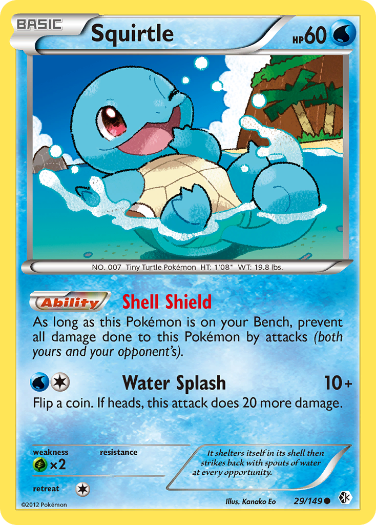 Squirtle (29/149) [Black & White: Boundaries Crossed] | Eastridge Sports Cards & Games