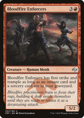 Bloodfire Enforcers [Fate Reforged] | Eastridge Sports Cards & Games